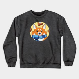 Corgi Face Crewneck Sweatshirt